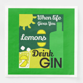 Gin Drinkers | LIEBE | WOHNGESTALTUNG | Bars Servi Serviette