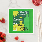 Gin Drinkers | LIEBE | WOHNGESTALTUNG | Bars Servi Serviette (Beispiel)