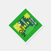 Gin Drinkers | LIEBE | WOHNGESTALTUNG | Bars Servi Serviette (Ecke)