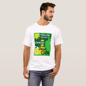 Gin Drinkers | LIEBE | WOHNGESTALTUNG | Bars Servi T-Shirt (Vorne ganz)