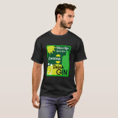 Gin Drinkers | LIEBE | WOHNGESTALTUNG | Bars Servi T-Shirt (Vorne ganz)