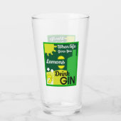 Gin Drinkers | Love Gin | Home Decor | Bars Servin Glas (Rückseite)