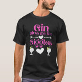 Gin gibt mir die Giggles Gin und Tonic Gin T-Shirt (Vorderseite)