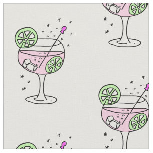 Gin Glass Stoff