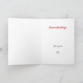 Gin-gle Bells Christmas Karte (Innenseite)