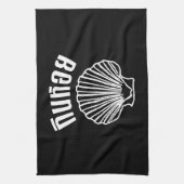 Gin Hoi (Thai Spaß Pun Wordplay) Geschirrtuch (Vertikal)