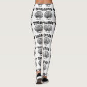 Gin Hoi (Thai Spaß Pun Wordplay) Leggings (Rückseite)