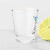 Gin ist billiger als Therapie Schnapsglas (Links)