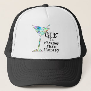 GIN ist billiger als Therapie Truckerkappe