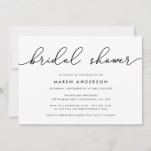 Gin Lane | Einladung zur Brautdusche (Vorderseite)