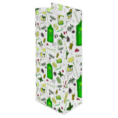 Gin Lover Gin Tonic Cocktail Party Flasche Beutel Geschenktüte Für Weinflaschen (Rückseite Schrägansicht)