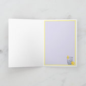 Gin Pun Vaters Day Card Karte (Innenseite)