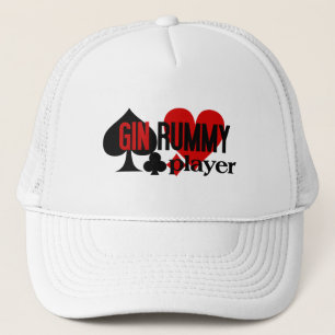 Gin Rummy Player hat Truckerkappe