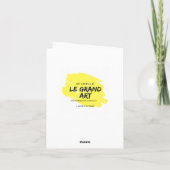 Gin Sling Frohe Weihnachten Karte (Rückseite)