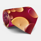 Gin Soda Isometric Muster Krawatte (Gerollt)