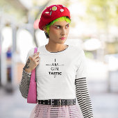 Gin Tastic Ladys V Neck T - Shirt