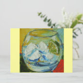 Gin Tonic-Einladung Einladung (Stehend Vorderseite)