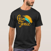 Gin Tonic Gin Nightlife Club T-Shirt (Vorderseite)