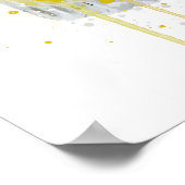 Gin & Tonic 'Lemon and Thyme Poster (Ecke)