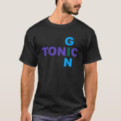 Gin Tonic Longdrink cocktail T-Shirt (Vorderseite)