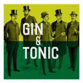 Gin & Tonic Poster (Vorderseite)