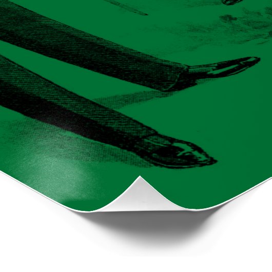 Gin & Tonic Poster (Ecke)