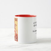 Gin- und Tacoskaffee-Tasse Tasse (Zentrum)