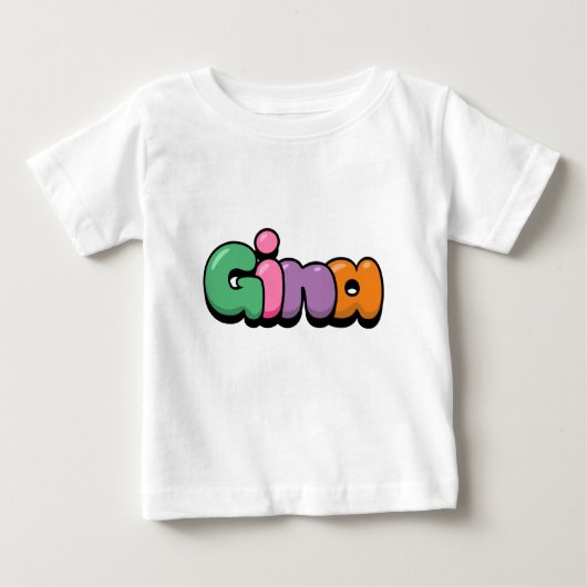Gina Baby T-shirt (Vorderseite)