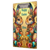 GINA ~ FROHE OSTERN ~ OSTERHASEN ~ KLEMMBRETT (Links)