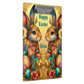 GINA ~ FROHE OSTERN ~ OSTERHASEN ~ KLEMMBRETT (Rechts)