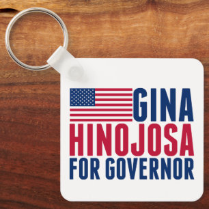 Gina Hinojosa als Gouverneurin 2026 Texas-Wahl Schlüsselanhänger