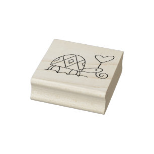 Gina Schildkröte 2 Gummistempel