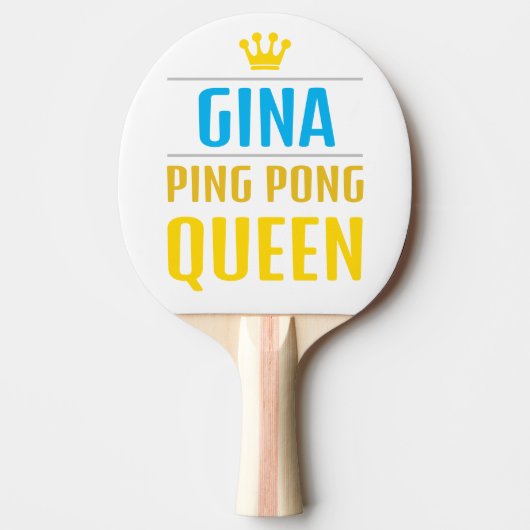 Gina Tischtennis Schläger (Vorderseite)