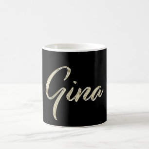 Gina white gold Handwriting Tasse Kaffeetasse