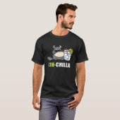 Ginchilla Gin Funny Chinchiller Gift Gin Lover T-Shirt (Vorne ganz)