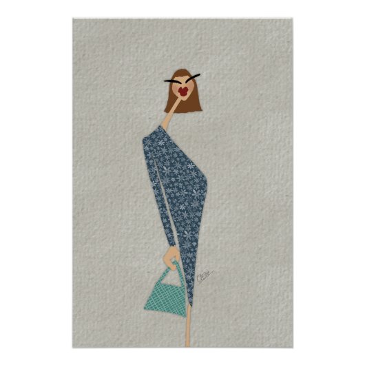 Ginette en promenade Mode Poster (Vorderseite)