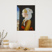 Ginevra Bentivoglio, c. 1474 - 77 Poster (Küche)