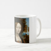 Ginevra de Benci by Leonardo da Vinci Kaffeetasse (VorderseiteRechts)