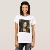 Ginevra de Benci by Leonardo da Vinci T-Shirt (Vorne ganz)