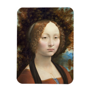 Ginevra de' Benci, C. 1474 - 78 Magnet