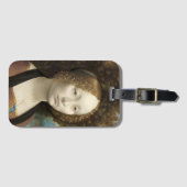 Ginevra de' Benci Leonardo da Vinci Gepäckanhänger (Vorderseite (Horizontal))