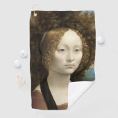 Ginevra de' Benci Leonardo da Vinci Golfhandtuch (Insitu)