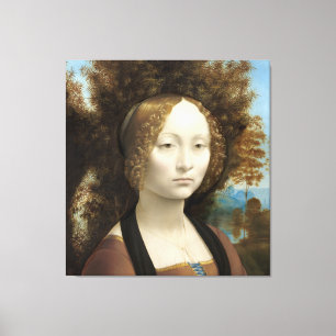 Ginevra de' Benci Leonardo da Vinci Leinwanddruck