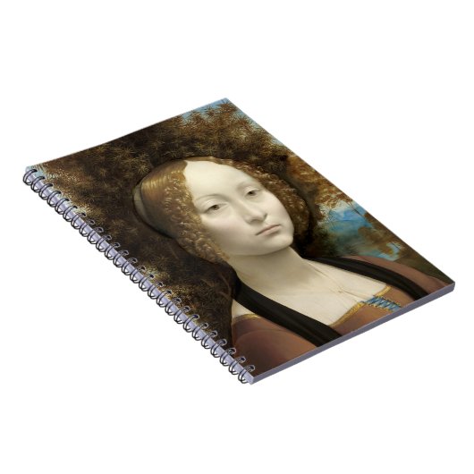 Ginevra de' Benci Leonardo da Vinci Notizblock (Rechte Seite)