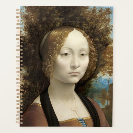 Ginevra de' Benci Leonardo da Vinci Planer (Vorderseite)