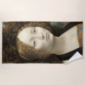 Ginevra de' Benci Leonardo da Vinci Strandtuch (Vorderseite)