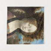 Ginevra de' Benci Leonardo da Vinci Wandteppich (Vorderseite (Horizontal))