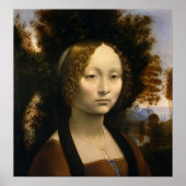 Ginevra de Benci Poster (Vorne)