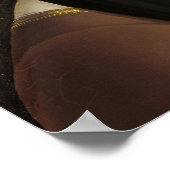 Ginevra de' Benci von Leonardo Da Vinci Poster (Ecke)