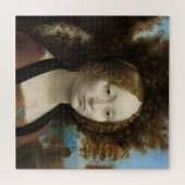 Ginevra de' Benci von Leonardo Da Vinci Puzzle (Horizontal)
